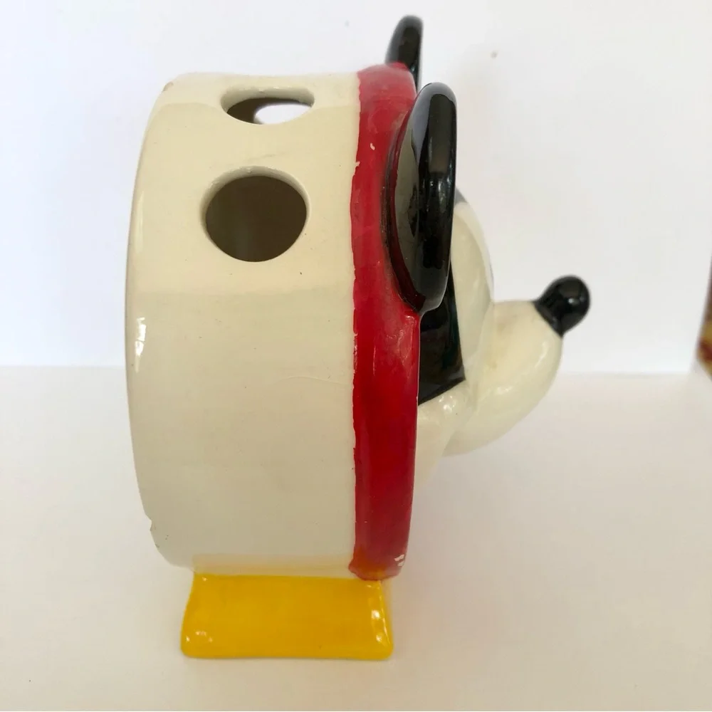 Vintage Mickey Mouse toothbrush holder or pencil or flowers or brushes :)